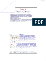 Capacitors and Capacitance: in This Chapter We Will Cover The Following Topics