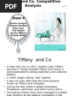 TIffany and Co. Competitive Analysis Presentation