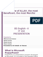 In The Name of ALLAH, The Most Beneficent, The Most Merciful