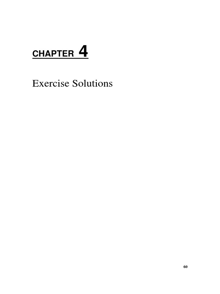 Solutions Chapter 4 Pdf Pdf Errors And Residuals Logistic Regression