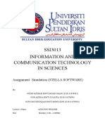 SSI3013 Information and Communication Technology in Sciences