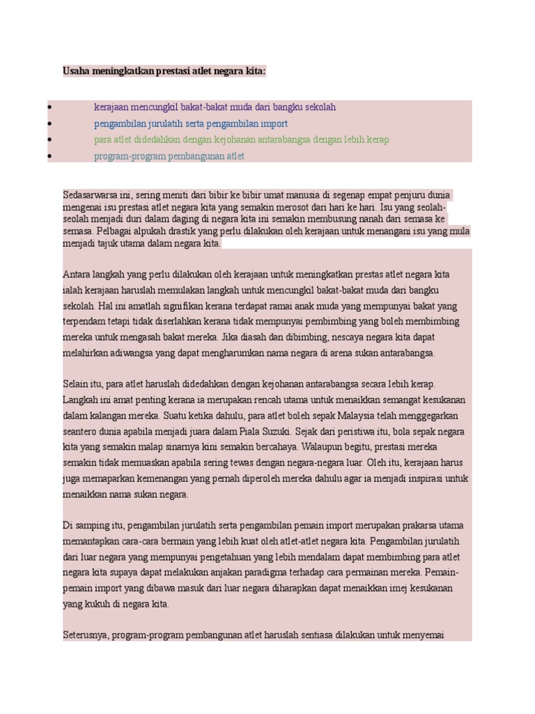 Contoh Memorandum