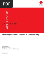 Download Modeling Customer Attrition in Telco Industry by 247 Customer SN34757344 doc pdf