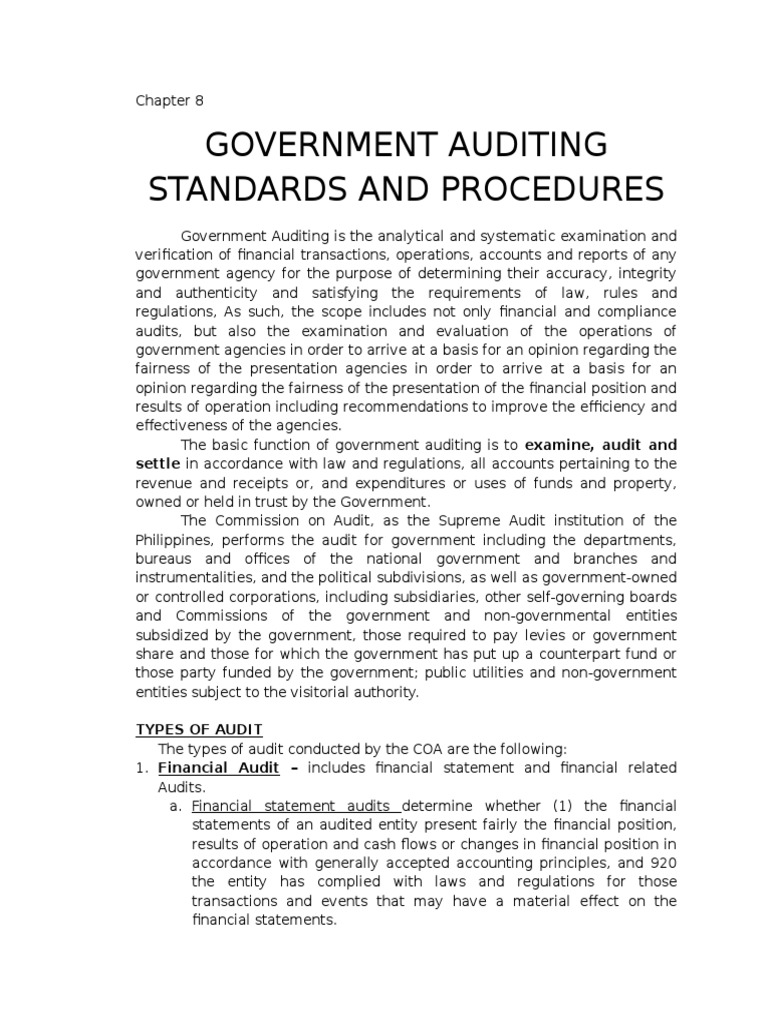 Government Auditing Standards Overview | PDF | Financial Audit | Audit