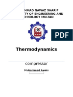 Thermodynamics: Compressor