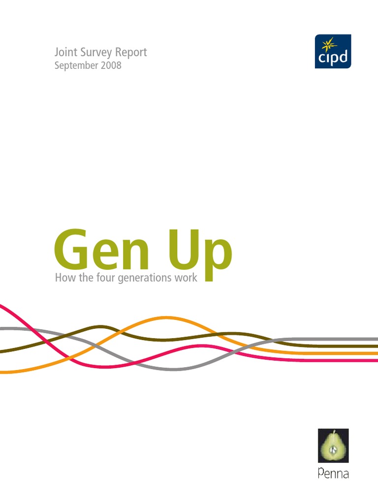 Genuphowfourgenerationswork CPID PDF | PDF | Job Security | Employment