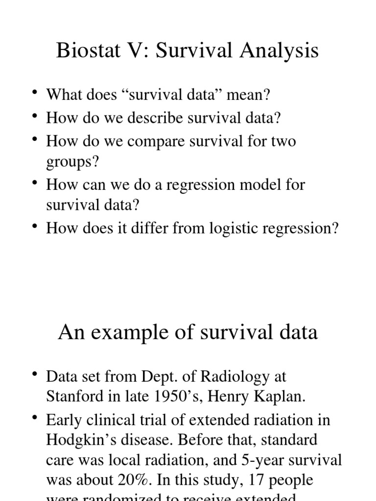 STATISTICAL METHODS FOR SURVIVAL DATA ANALYSIS PDF intelligence overview
