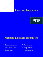 Mapping Rates and Proportions