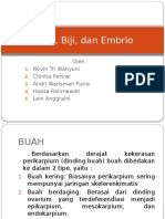 BUAH, BIJI, DAN EMBRIO