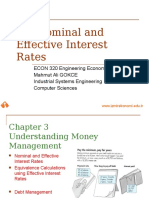 L8: Nominal and Effective Interest Rates