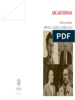 Cuatro Periodistas Orwell Gaziel Camba Pla - Arcadi Espada