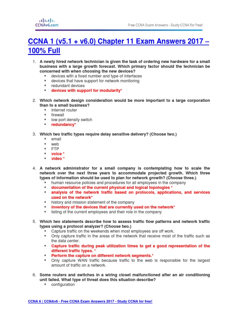 Ccna 2 Module 10 13 Answers