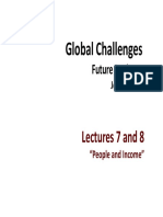 Lectures 7 and 8 - People and Income