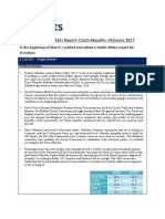 Provident - Public Affairs Report - Czech Republic - February 2017