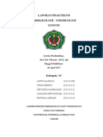 Laporan Praktikum Farmakologi Diuretik