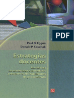 05 - EGGEN - Estrategias Docentes Enseñanza de Contenidos Curriculares y Desarrollo de Habilidades de Pensamiento PDF