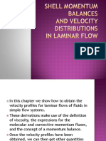 Shell Momentum Balances