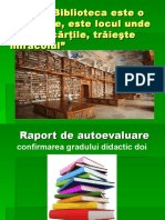 Raport de Autoevaluare