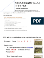 GDC Instructions