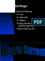 Electric Current PowerPoint