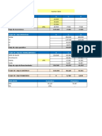 Análisis flujos caja inversión PUNTO FINO S.A