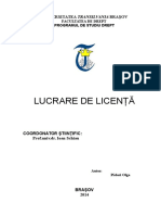 Studiu de Drept Comparat Privind Impreviziunea În Dreptul Comerțului Internațional