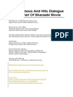 Some Famous and Hits Dialogue and Shayari of Sharaabi Movie