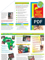 Comfort Rwanda - Street Kids Rescue Leaflet
