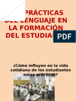 Las Prácticas Del Lenguaje en La Formación Del