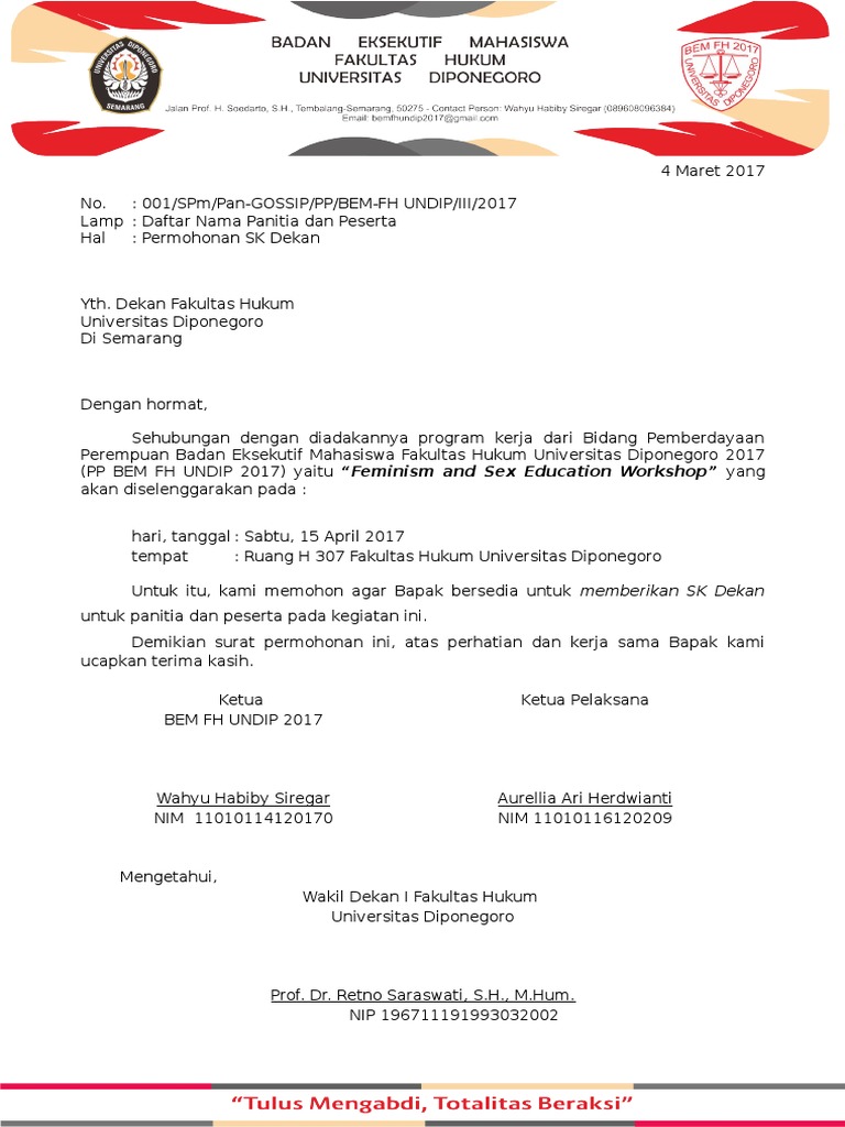 Contoh Surat Permohonan Pelajar Ke Pengurus