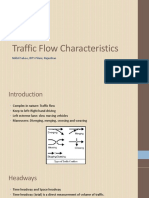 Traffic Flow Characteristics