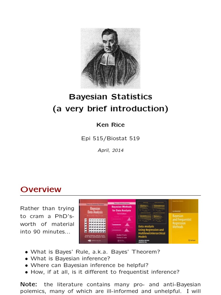 Ba Yes Intro Class Epi 515 Statistical Inference - 