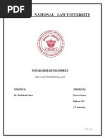 sustainable development