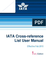IATA EASA Cross-Reference List User Manual Ed 1