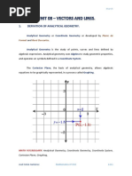 4 ESO Academics - UNIT 08 - VECTORS AND LINES.