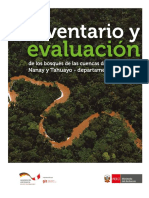 Inventario y Evaluacion de Los Bosques de las Cuencas de los rios Itaya, Nanay y Tahuayo en el departameto de Loreto, Peu