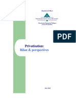 PRIVATISATION Bilan Et Perspectives