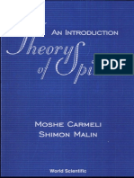An Introduction Theory of Spinors PDF