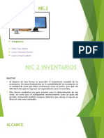 Caso Práctico - NIC 2 - Presentación