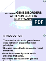 Single Gene Disorders