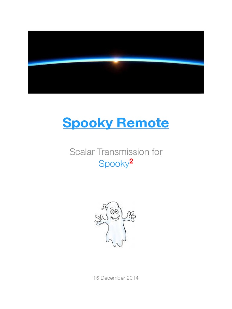 Spooky Remote Setup for Scalar Treatments | PDF | Transmitter | Electricity