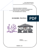 Economía Política I - Contenido y Plan de Evaluación - Cohorte III