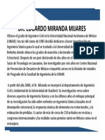 Eduardo Miranda Mijares Curriculum