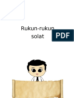 rukun solat