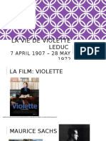 la vie de violette leduc