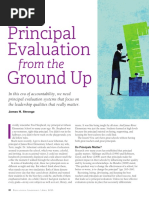 Principal Evaluation From The Ground Up