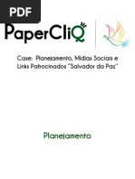 Case Salvador da Paz - Planejamento, Mídias Sociais e Links Patrocinados