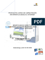 Propuesta Curso de Capacitación