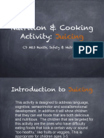 Nutrition Cooking Activity