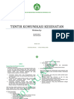 Tentir Komunikasi Kesehatan 2014 (Revisi)